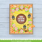 Lawn Fawn Magic Iris Beehive Add-On Dies lf3139 bee-ing my friend