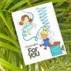 Simon Says Clear Stamps Magical Crafting sss202713c Stamptember Friend Card
