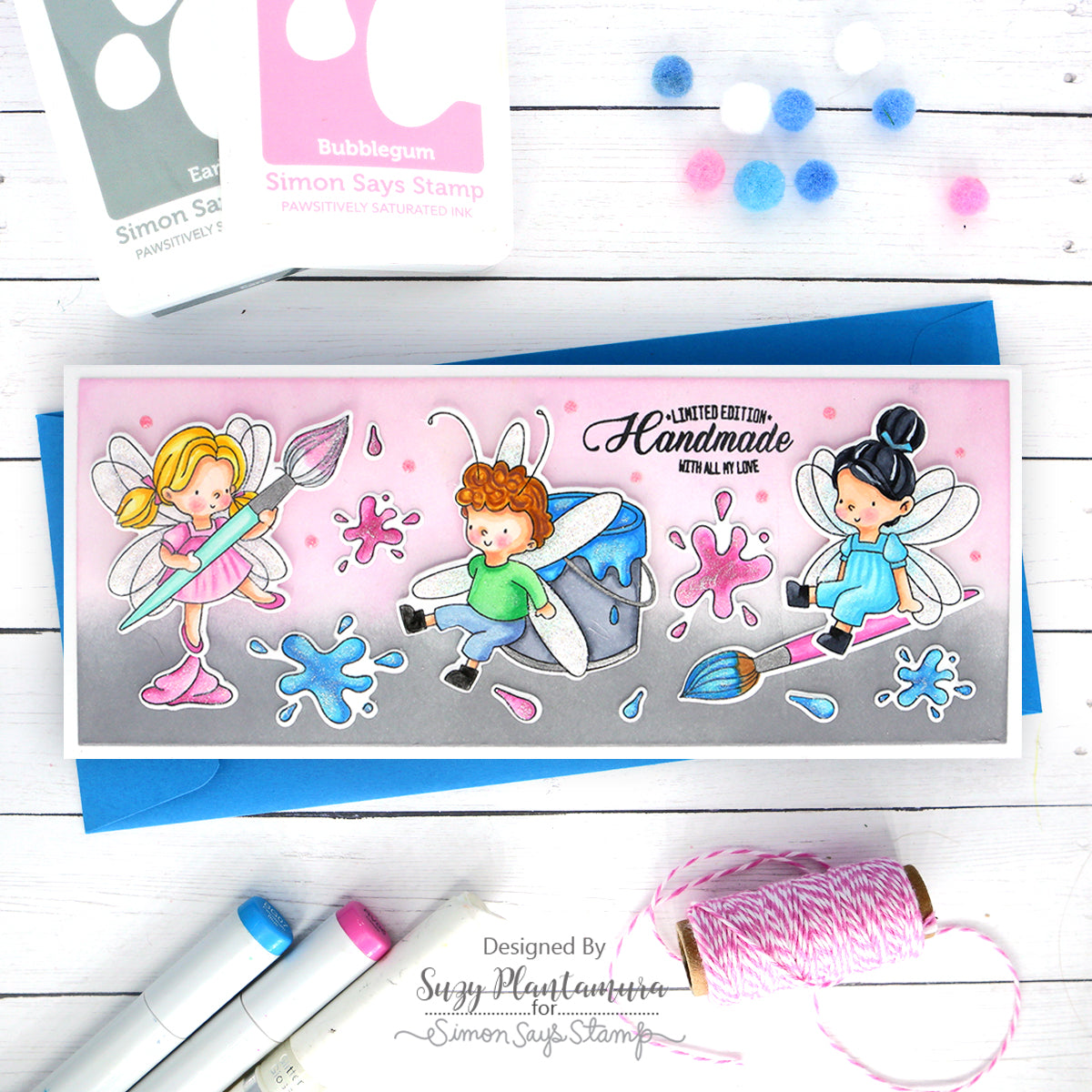 Simon Says Clear Stamps Magical Crafting sss202713c Stamptember Friend Card