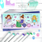 Simon Says Clear Stamps Magical Crafting sss202713c Stamptember Friend Card