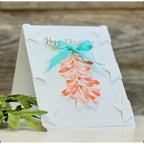 Simon Says Stamp Magical Mistletoe Wafer Dies s1063 And Everything Nice Christmas Card