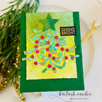 Simon Says Stamp Magical Mistletoe Wafer Dies s1063 And Everything Nice Christmas Card