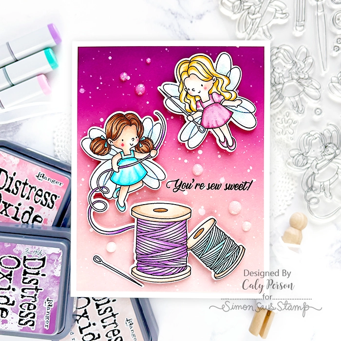 Simon Says Clear Stamps Magical Crafting sss202713c Stamptember Friend Card | color-code:ALT05