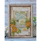 Tim Holtz Distress Oxide Ink Pad Antique Linen Ranger TDO55792 Spring Mixed Media Project | color-code:ALTU06