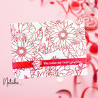 Simon Says Stamps and Dies Make My Heart Flutter set1140hf Heart to Heart