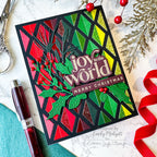 CZ Design Clear Stamps Making Spirits Bright cz290c Christmas Card | color-code:ALT08