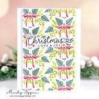 CZ Design Clear Stamps Making Spirits Bright cz290c Christmas Card | color-code:ALT06