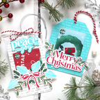 CZ Design Making Spirits Bright Wafer Dies czd263c Christmas Gift Card Holders | color-code:ALT04