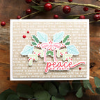 CZ Design Clear Stamps Making Spirits Bright cz290c Christmas Card | color-code:ALT07