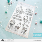 Mama Elephant A Little Wish Clear Stamps