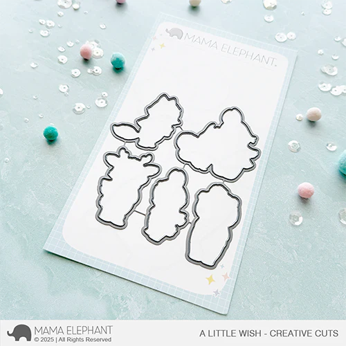 Mama Elephant A Little Wish Creative Cuts Steel Dies