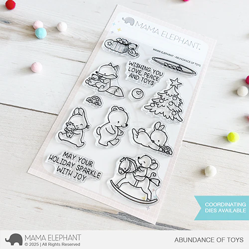 Mama Elephant Abundance Of Toys Clear Stamps