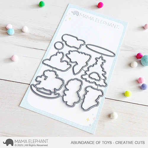 Mama Elephant Abundance Of Toys Creative Cuts Dies