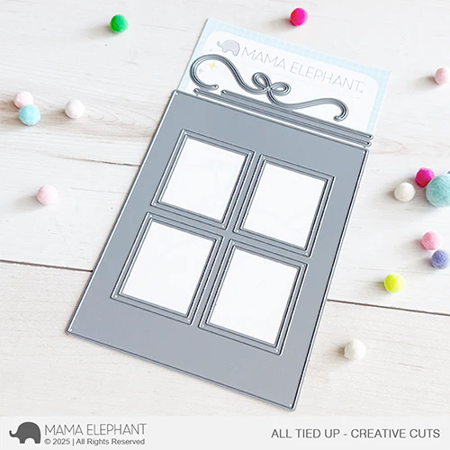 Mama Elephant All Tied Up Creative Cuts Steel Dies