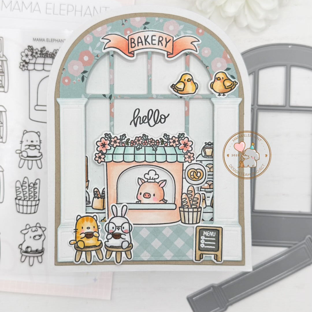 Mama Elephant Arch Shop Creative Cuts Steel Dies hello