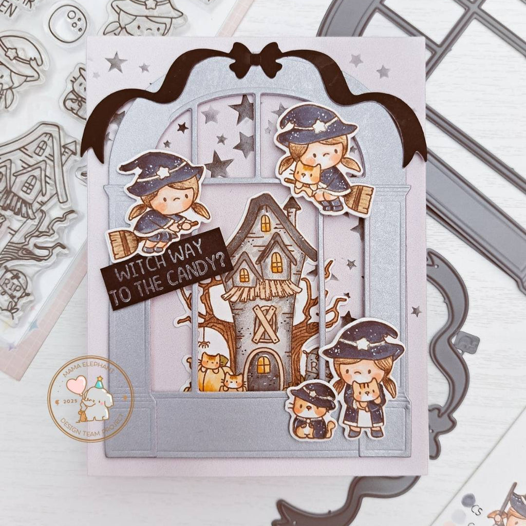 Mama Elephant Arch Shop Creative Cuts Steel Dies witch