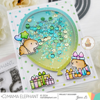 Mama Elephant Basic Balloon Shakers Creative Cuts Steel Dies animal