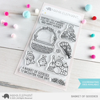 Mama Elephant Basket of Goodies Clear Stamps