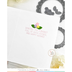 Mama Elephant Basket of Goodies Clear Stamps flowers