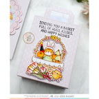 Mama Elephant Basket of Goodies Clear Stamps tulips
