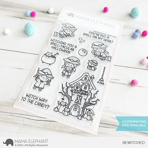 Mama Elephant Betwitched Stamp and Die Set product image 1