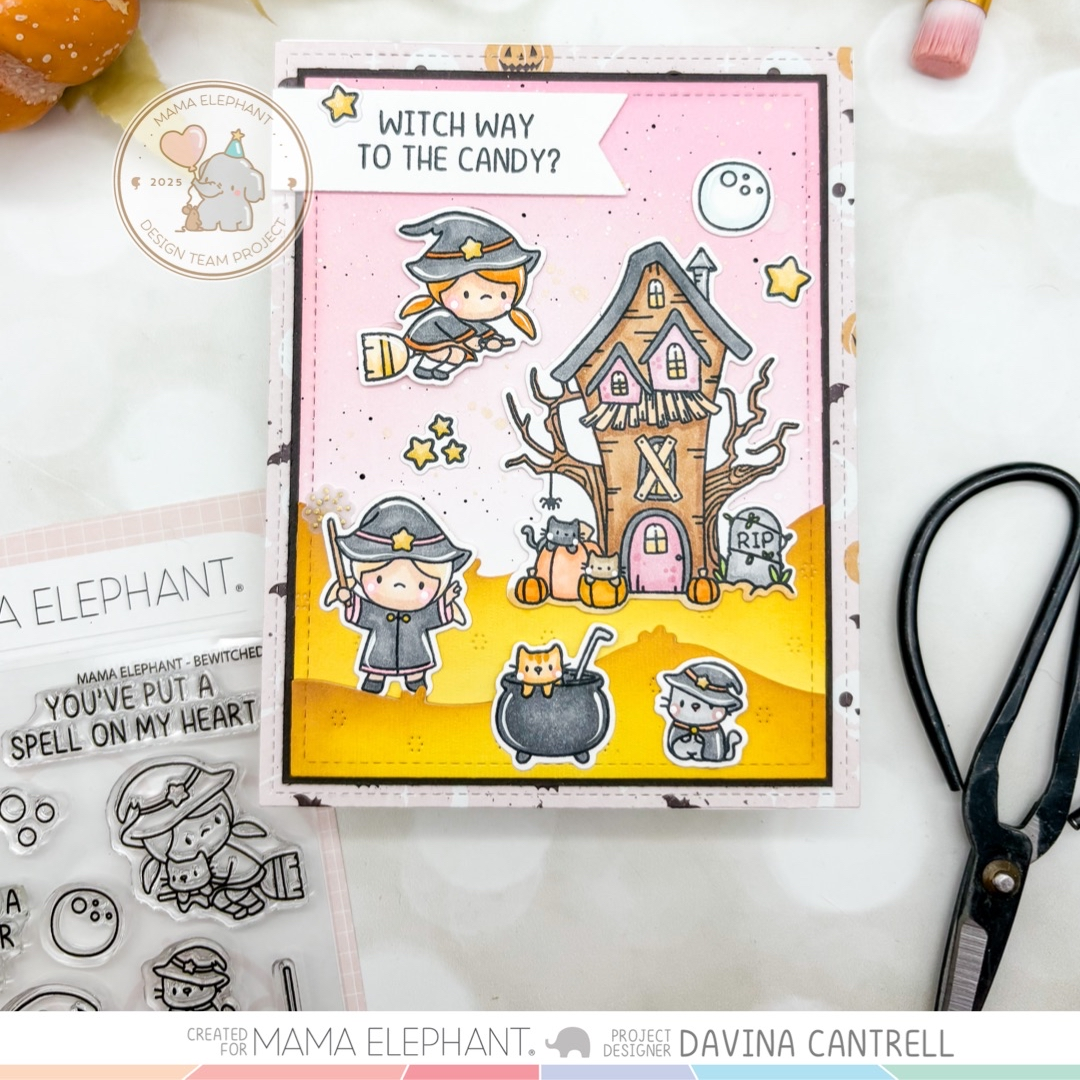 Mama Elephant Bewitched Creative Cuts Steel Dies candy