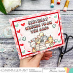 Mama Elephant Birthday Block Creative Cuts Steel Dies celebrate