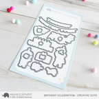 Mama Elephant Birthday Celebration Creative Cuts Steel Dies