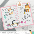 Mama Elephant Book Edges Creative Cuts Steel Dies notepad