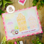 Mama Elephant Bright City Clear Stamp and Die Set chick