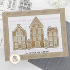 Mama Elephant Bright City Clear Stamps happy holidays