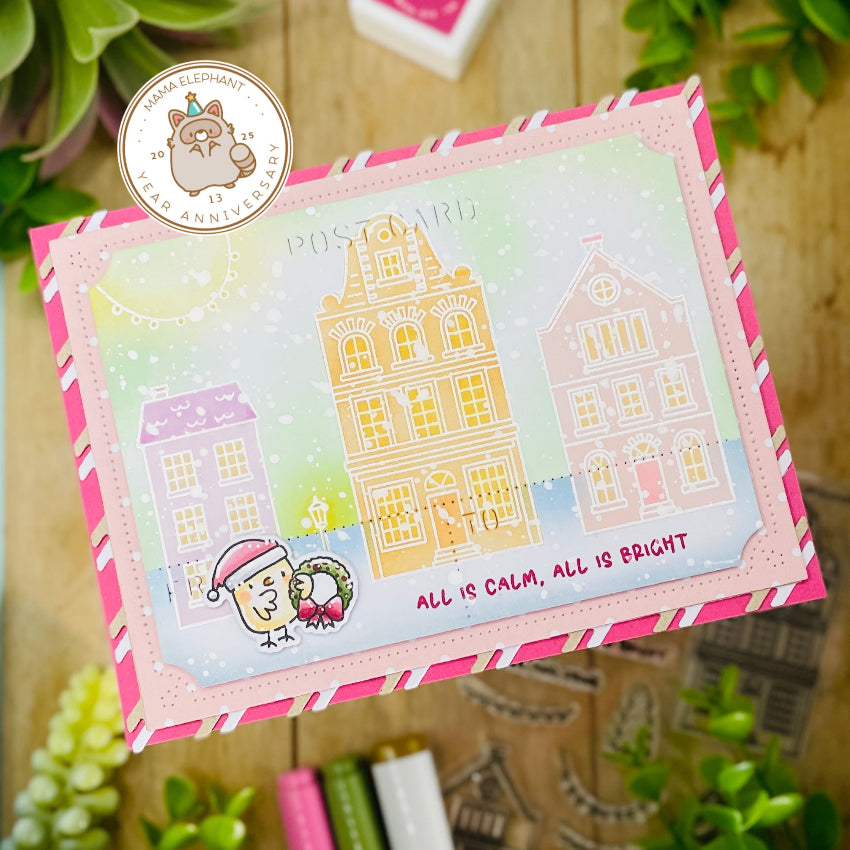 Mama Elephant Bright City Creative Cuts Steel Dies chick