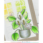 Mama Elephant Build A Potted Plant Clear Stamps sunshine