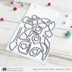 Mama Elephant Build A Potted Plant Creative Cuts Steel Dies