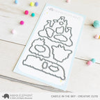 Mama Elephant Castle In The Sky Clear Stamp and Die Set image 2