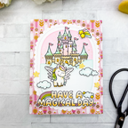 Mama Elephant Castle In The Sky Clear Stamp and Die Set pegasus