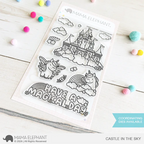 Mama Elephant Castle In The Sky Clear Stamps