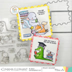 Mama Elephant Combo Square Creative Cuts Steel Dies* croc