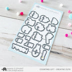 Mama Elephant Counting Left Creative Cuts Steel Dies