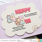 Mama Elephant Counting Left Creative Cuts Steel Dies kangaroo