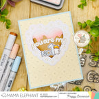 Mama Elephant Counting Right Clear Stamps hamster