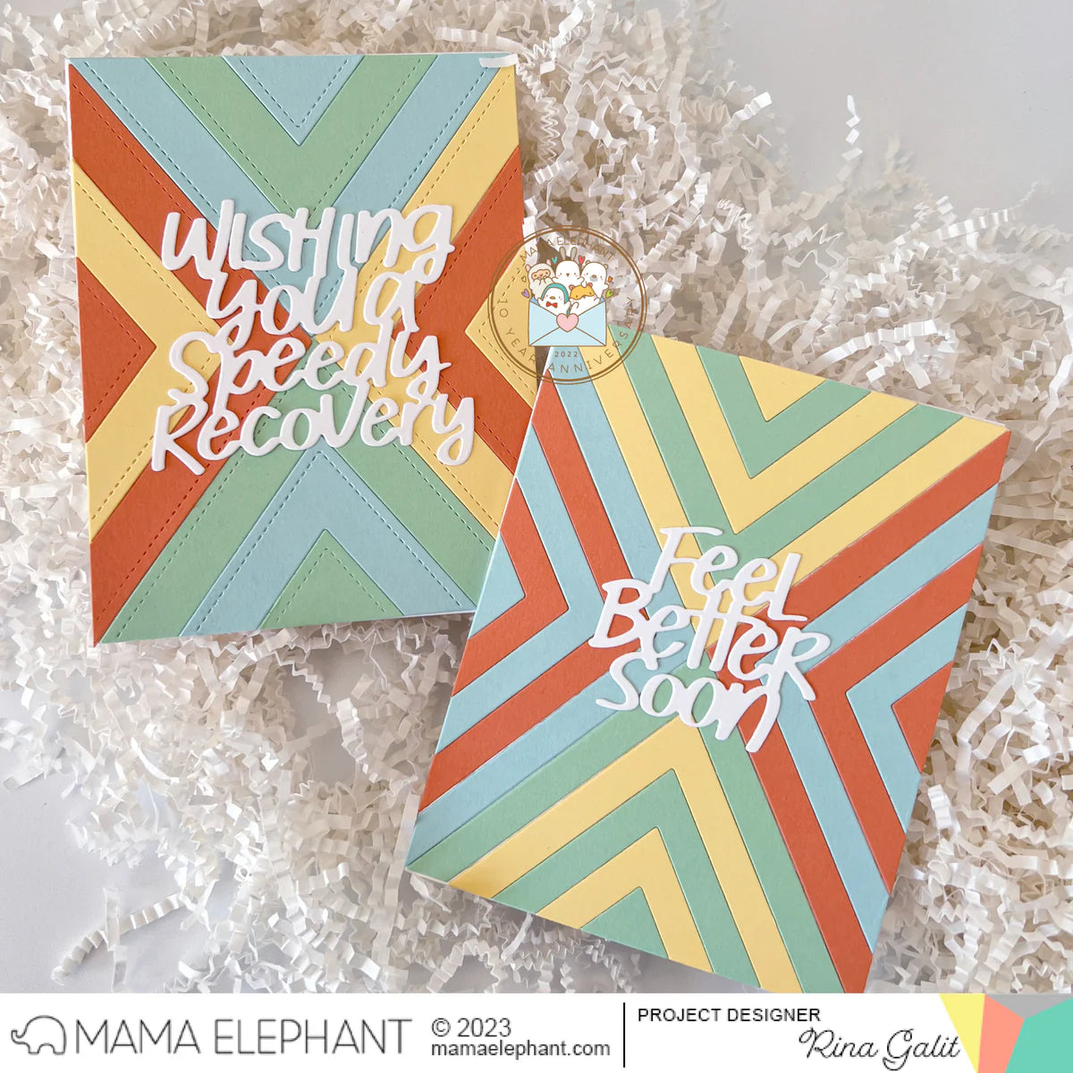 Mama Elephant Diamond Stripes Creative Cuts Steel Dies* feel better
