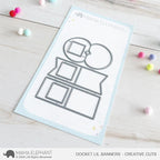 Mama Elephant Docket Lil Banner Creative Cuts Steel Dies
