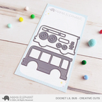 Mama Elephant Docket Lil Bus Creative Cuts Dies