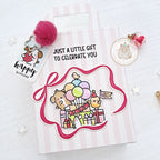 Mama Elephant Docket Lil Flap Taggies Creative Cuts Steel Dies happy birthday