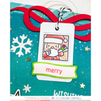 Mama Elephant Docket Lil Flap Taggies Creative Cuts Steel Dies santa