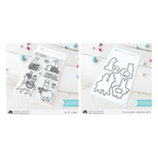 Mama Elephant Fa La Llama Clear Stamp and Die Set