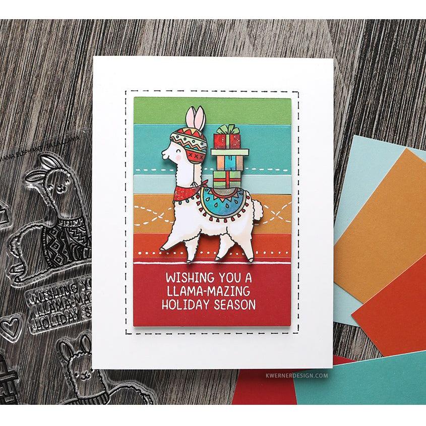 Mama Elephant Fa La Llama Creative Cuts Steel Dies stripes | color-code:ALT01