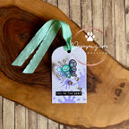 Mama Elephant Fave Tag Set Creative Cuts Steel Dies purple splotches | color-code:ALT02