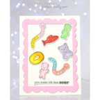 Mama Elephant Flirty Scallop Frames Creative Cuts Steel Dies candy | color-code:ALT03